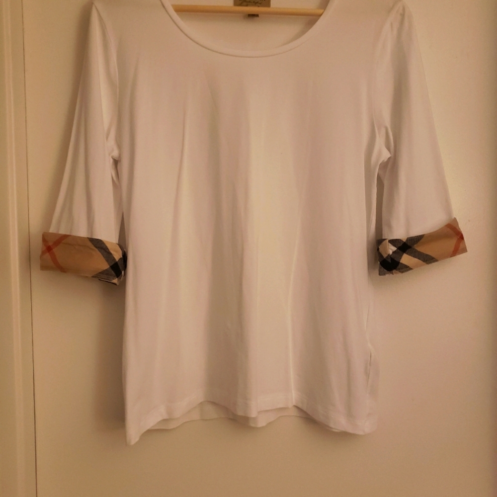 Burberry Brit 3/4 sleeve shirt